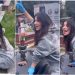 Skandal, Megi Pojani tallet te varri i të afërmes (VIDEO) –