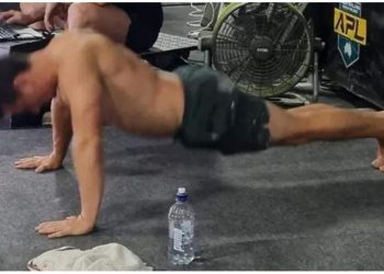 Burri hyn në Guinnes, bën 3 206 pompa për një orë –