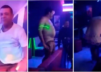 VIDEO/ Kolumbi, kryebashkiaku kërcen i zhveshur në një klub nate –