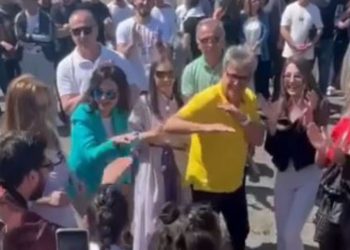 VIDEO/ Benet Beci kopjon Ramën, kërcen tallava –