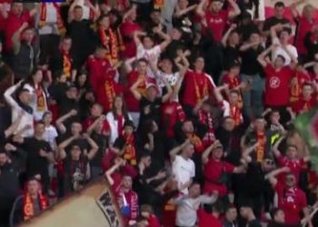 Ja si festojnë tifozët e Partizanit kur mësojnë humbjen e Tiranës –