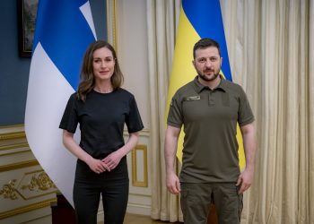 Vizitë surprizë e Volodymyr Zelenskyt në Finalndë –