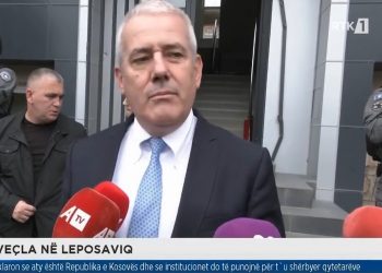 “Këtu është Republikë e Kosovës”/ Sveçla vë pikat mbi “i” në Leposaviq –