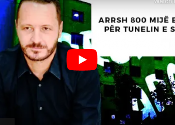 1 vit pas përurimit, ARRSH shpenzon 800 mijë euro plus për tunelin e Skërficës –