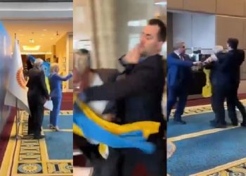 Grusht në Asamblenë ndërkombëtare, deputeti ukrainas godet rusin –