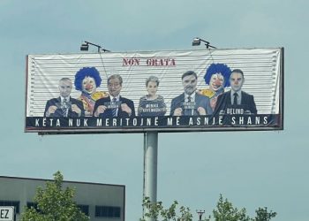 Kushdo që e ka bërë këtë poster ngelet thjesht një palaço –