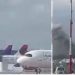 Merr flakë avioni në Rinas (FOTO) –
