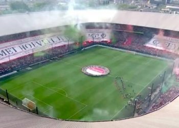 Tifozët e Feyenoord “e djegin” gjatë festës së titullit kampion –