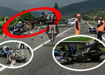 Aksident masiv në rrugën e Kombit, ka të plagosur –