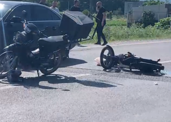 Përplasen dy motoçikleta në Lezhë, plagoset një prej drejtuesve –