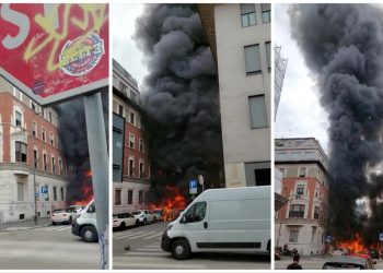 VIDEO/ Shpërthen furgoni me bombola oksigjeni në Milano –