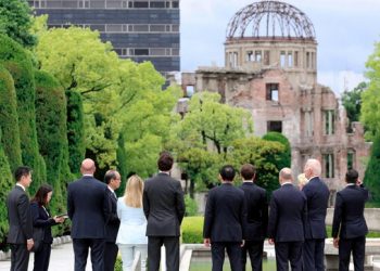 Udhëheqësit e G7-s nderojnë viktimat e bombës atomike të Hiroshimës –