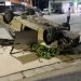 VIDEO/ Shoferi ‘fluturoi’ dhe u përmbys, policia: Ishte tapë