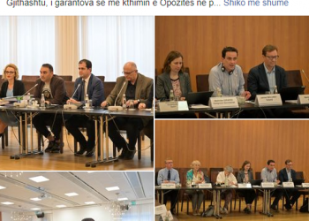 Këlliçi denoncon shkeljet e qeverisë te vëzhguesit e KiE –