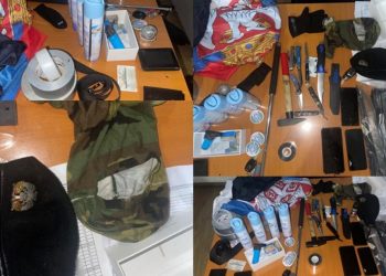 Arrestohen dy serbë në veri, ju gjetën armë dhe emblema nacionaliste –