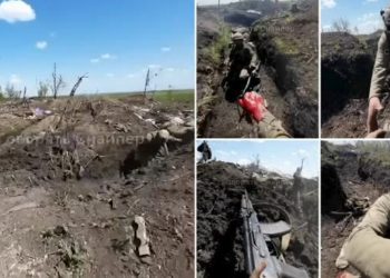 Ushtari i plagosur i jep armën shokëve të tij për të luftuar rusët –