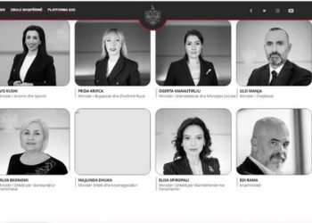 Ministrja “misterioze” e Qeverisë Rama. Përse mungon fotoja në faqen e Kryeministrisë? –