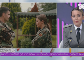 “Vajza më fshinte lotët”/ “Ana romantike” e Forcave të Armatosura –