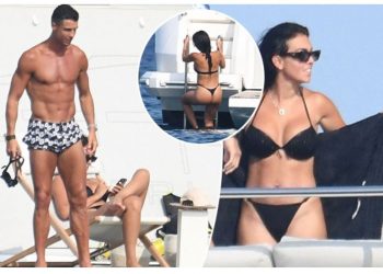 Georgina me foto të reja hot në pushimet me Ronaldon –