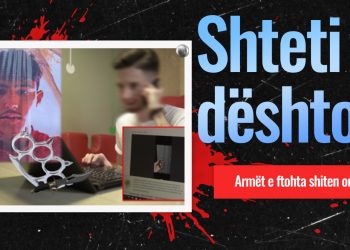 Shteti dështon në mbrojtjen e jetës! Armët e ftohta shiten online –