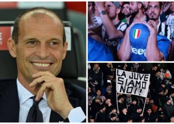 Allegri rikonfirmohet në detyrë, tifozët acarohen keq në rrjete sociale –
