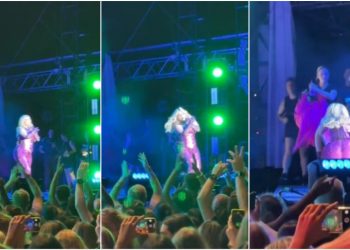 VIDEO/ Me 3 qepje në fytyrë, ja si është gjendja e Bebe Rexhës pasi u godit… –