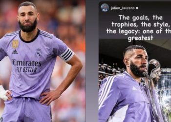 Benzema shpërndan postimin që konfirmon lamtumirën e tij –