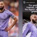 Benzema shpërndan postimin që konfirmon lamtumirën e tij –