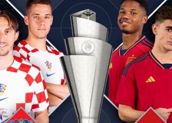 Kroacia kërkon historinë përballë Spanjës në finalen e Ligës së Kombeve –