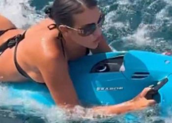 Me bikini në lëvizje, video virale e Georgina Rodríguez –