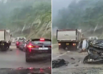 Shkëmbi gjigand rrëzohet nga lartësia, dy persona humbën jetën –