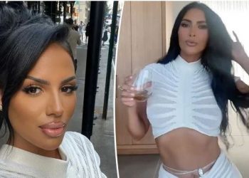 Kim Kardashian nxeh situatën, vishet ‘e bardhë’ së bashku me ishin e Keny Uest –
