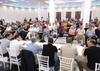 Zgjedhjet në Rrogozhinë, Salianji dhe Fisnik Qosja në ndihmë të kandidatit Shkëlqim Hoxha –