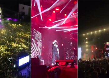 Noizy elektrizon Tiranën, mijëra qytetar ndjekin ‘Alpha Show 2’ –