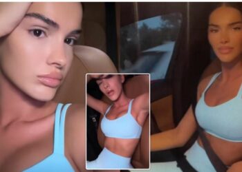Arbenita Ismajli shfaq linjat trupore nga makina –