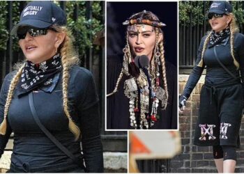 Madonna shihet në formë të mirë rrugëve të New Yorkut –