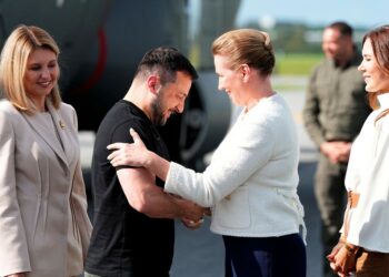 Zelensky viziton Danimarkën, takohet me princeshën Mary –