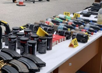 Policia konfiskoi numër kolosal armësh nga janari deri në korrik –