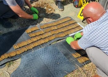 Policia e Kosovës konfiskon mbi 1.200 fishekë në Zveçan –