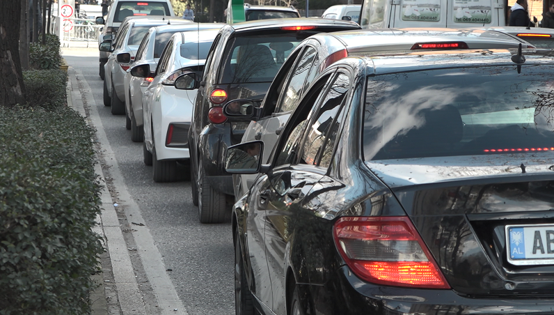 Ngec kamioni tek nënkalimi, bllokohet rruga tek kopshti zoologjik