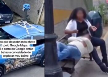 Zbulon tradhtinë e bashkëshortit me shoqen e ngushtë në “Street View” –