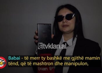 “Ty të marr për veshi me polici, mamin e fusin në burg”, babai presion vajzës –