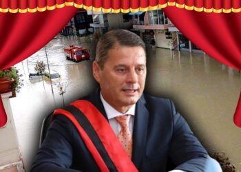 Lezha përmbytet, Pjerin Ndreu harxhon 250 MLN për perde dhe karrige –