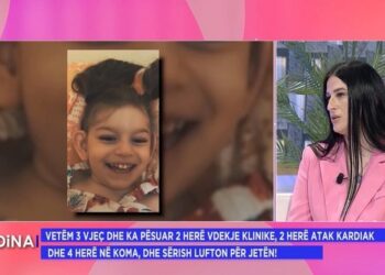“Lindi pa jetë, pësoi dy herë vdekje klinike”/ Historia e Adorës, vajzës 3-vjeçare –