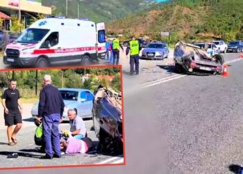 Aksident në Rrugën e Kombit, plagosen disa persona –