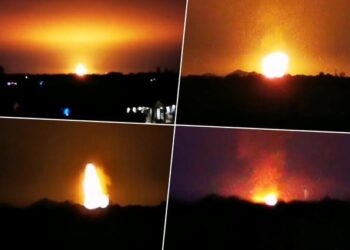 Ç’ndodhi?/ Shpërthim misterioz në Angli, bie një “top” zjarri… –