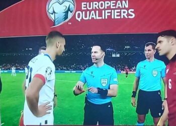 Shqipëri-Çeki, në avantazh edhe numerik. Momentet pikante në 45′ –