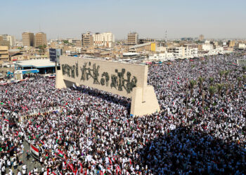 Bagdadi mban marshimin më të madh pro-palestinez në dekada –