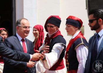 Presidenti Begaj, vizitë zyrtare tek arbëreshët në Kalabri –