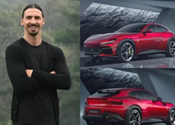 Ibrahimoviç i dhuron vetes për ditëlindje një supermakinë –